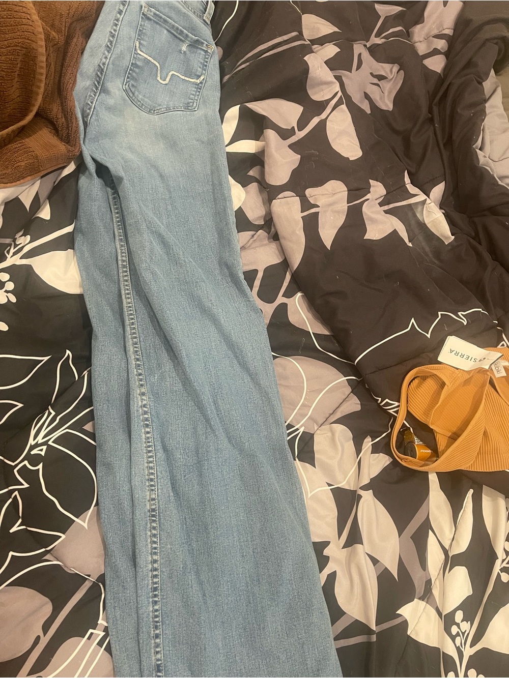 Light Blue Women's Wide Leg Jeans